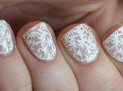 Nude White Floral "Lace"