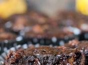 Caramel Filled Chocolate Banana Bread Muffins