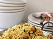 Methi Chana Pulao (Fenugreek Leaves Chickpea Pilaf)