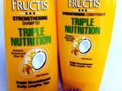Garnier Fructis Triple Nutrition Shampoo Conditioner Review