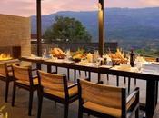 Terrazzo Restaurant Hilton Shillim Estate Retreat Lunch Nature Could Finer Classier Than This!