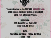 Shopping NYC: OMEN Sample Sale