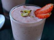 Strawberry Shrikhand with