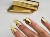 Steps Gold Foil Manicure