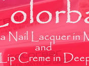 Colorbar Black Fiesta Nail Lacquer Masquerade Matte Creme Deep Blush