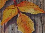 Autumn Leaves Watercolor ACEO