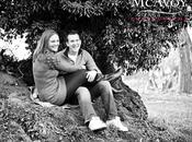 Charlotte Rob’s Fields Gold Engagement Shot