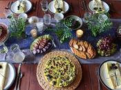 Purple Green Themed Spring Brunch