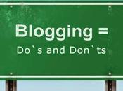 Blogging Do`s Don`ts Brainstorming