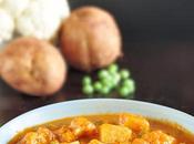 Aloo Gobi Matar Potato Cauliflower Peas Curry