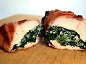 Spinach Stuffed Bacon Wrapped Chicken Breasts