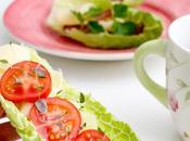 LCHF Breakfast Fanny Salad Sandwiches