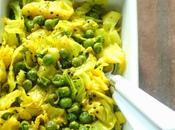 Patta Gobi Mutter Subji: Cabbage Green Peas Curry: Easy Stir