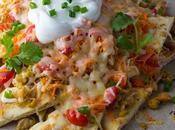 Spiced Chickpea Naan Nachos