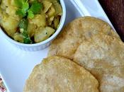 Poori with Besan Aloo Curry