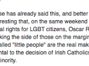 Catholic Ireland Votes Human Rights Minority, Martyr Those Margins, Oscar Romero, Beatified