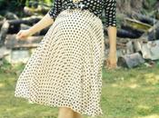 Pattern Mixing Polka Dots Shaped Style