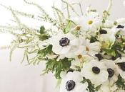 Sunday Bouquet: White Anemones Daisies Pail