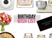 Birthday Wishlist!