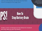 Simple Tips Save iPhone Battery Life Infographic
