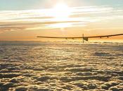 Solar Powered Plane Making Around Planet Slowly