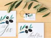 FREE Olive Script Wedding Printables