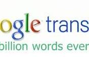More Billion Words Translated Google Translate Everyday