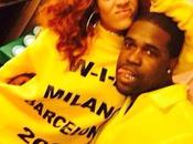 Rihanna Attends Coles Show