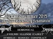 DEMONICAL HYPOTHERMIA Headline Sick Midsummer Festival; Chance Tickets