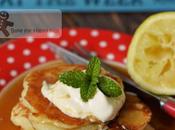Lemon Yogurt Pancakes with Drizzle