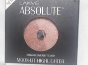 Lakme Absolute Moon Highlighter: Review Swatch