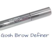 Gosh Brow Definer Brown Swatches Review