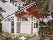 Tiny Backyard Studio Seattle Filled with Midcentury Finds