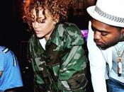 Rihanna Spotted Studio