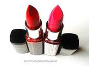 Maybelline Color Show Lipsticks Rush Fuchsia Flare Review Swatches