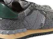 Felted Fall: Valentino Studded Camouflage Felt Sneakers