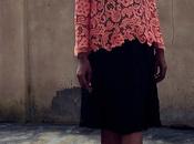 Earthy Orange Guipure Lace Shirt