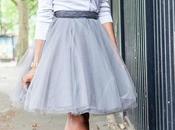 Grey Tulle