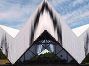 Modular, Translucent Pavilion With Fabric Facade