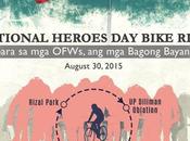 National Heroes Bike Ride [August 2015] Bonifacio Shrine Near Manila City Hall