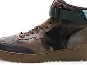 Cool Camo: Valentino Rockstud Camo High-top Sneaker