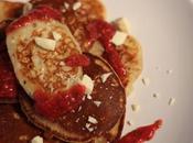 Recipe: “Vegan” White Chocolate Pancakes with Raspberry