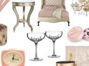 1930 Vintage Style Interior with Pink Champagne Theme