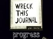 Wreck This Journal–Pages 42-45: Paper Airplane, Wrap Something