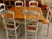 Enjoy Classy Dinner with Antique Dining Table