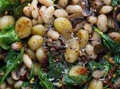 Pan-Fried Gnocchi with Sundried Tomatoes White Beans