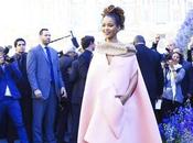 Rihanna Attends Dior’s Paris Fashion Show