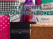 Favorite Subscription Boxes (Subscription Guide)