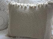 Sweater Tassel Pillow