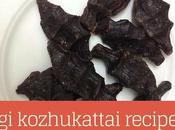 Ragi Kozhukattai Recipes Babies Kids